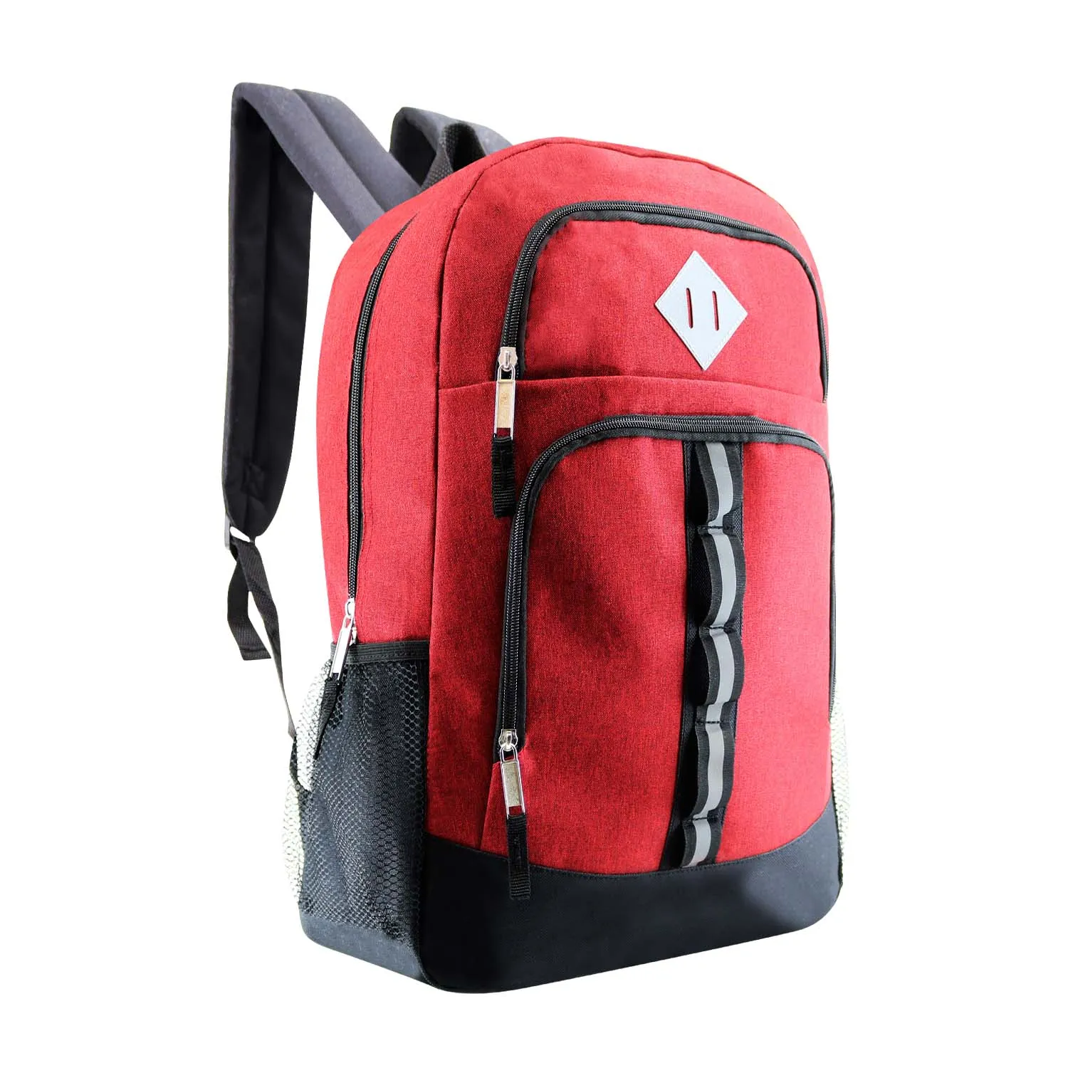 18" Deluxe Wholesale Backpack in 6 Colors - Bulk Case of 24