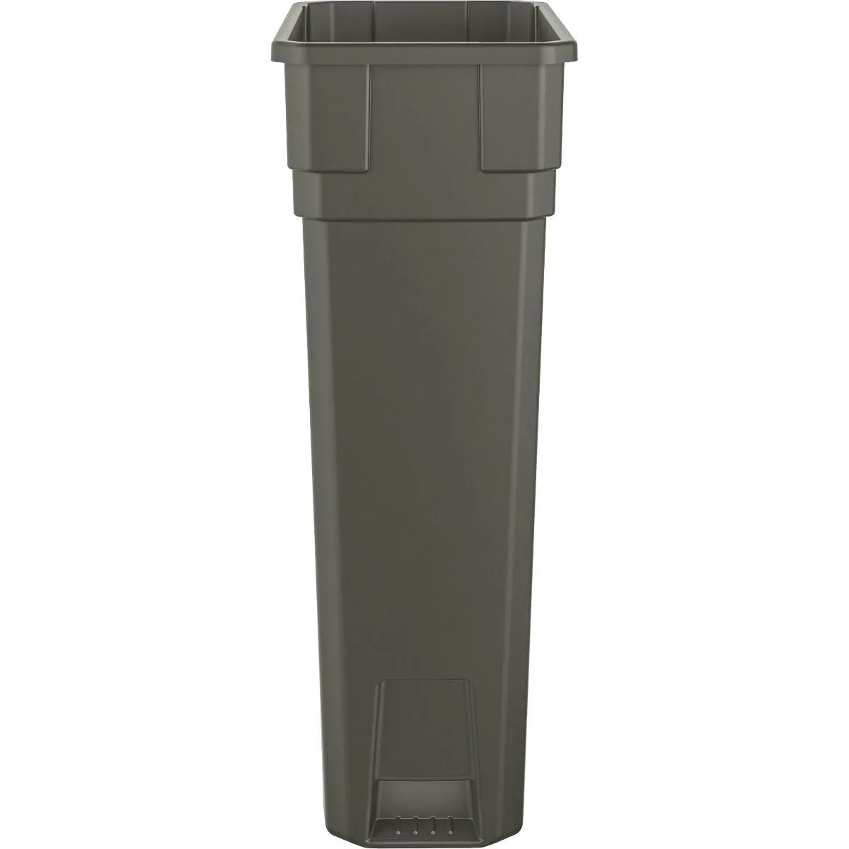 23 Gallon Resin Slim Trash Can - Gray