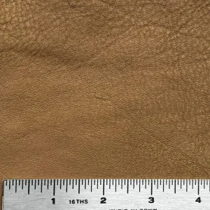 4oz (1.8mm) Pebble Cow Leather - Gingerbread (per square foot)