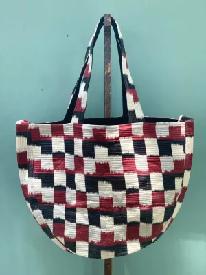 7.19 Suzani Quilted Totes-The Ruby