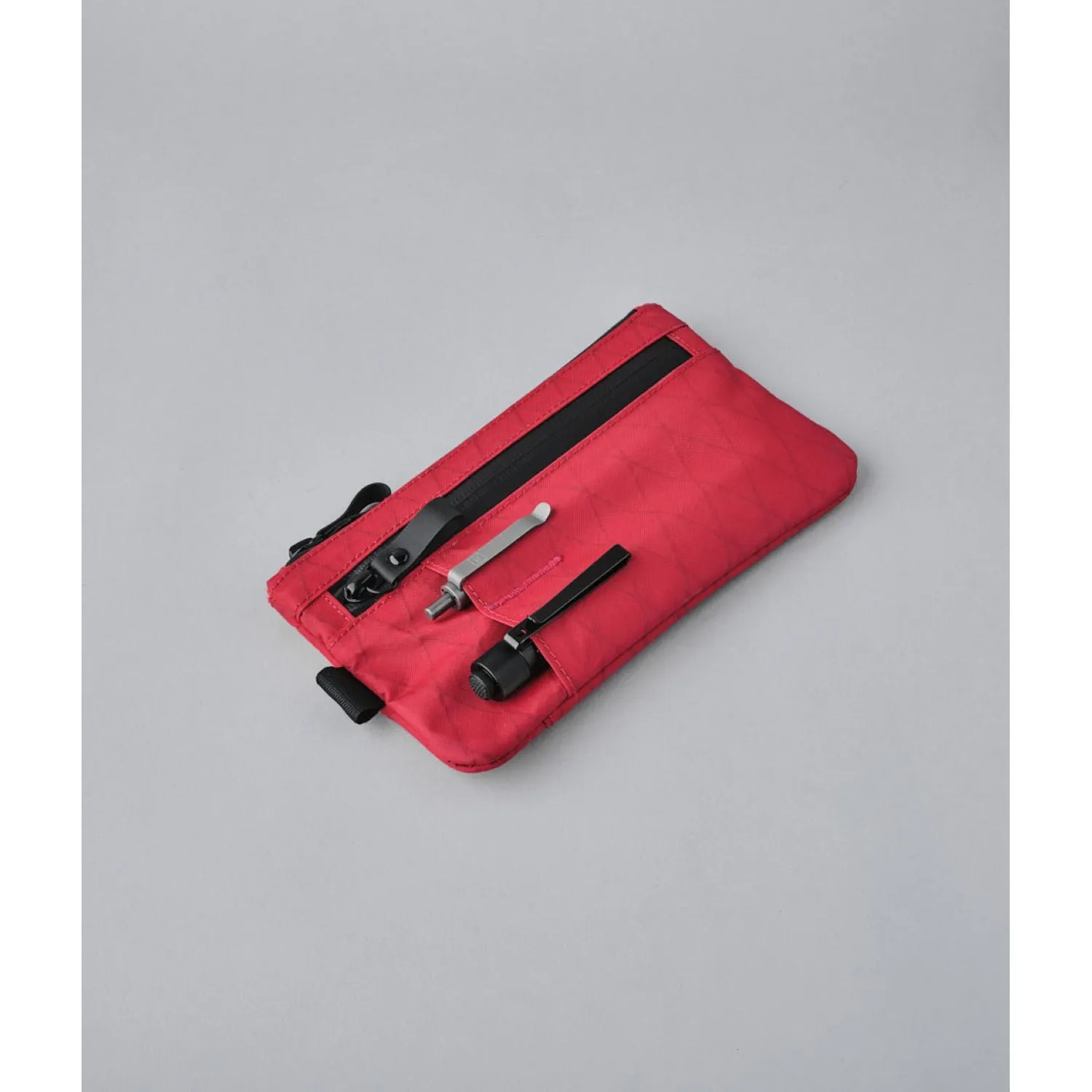 ALPAKA Zip Clutch   Hand Carry Strap