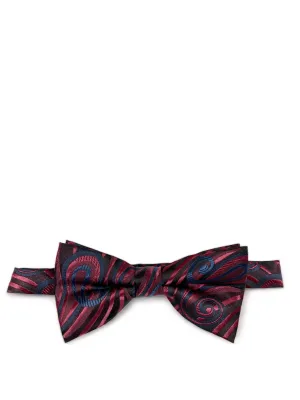 Baked Apple Wild Paisley Design Bow Tie