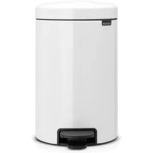 Brabantia NewIcon Pedal Bin 12L - Fresh White