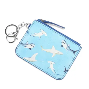 Card Case May Happy Shark Blue