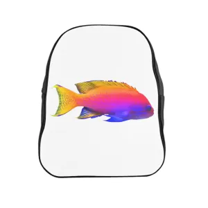 Colored Fish School Backpack