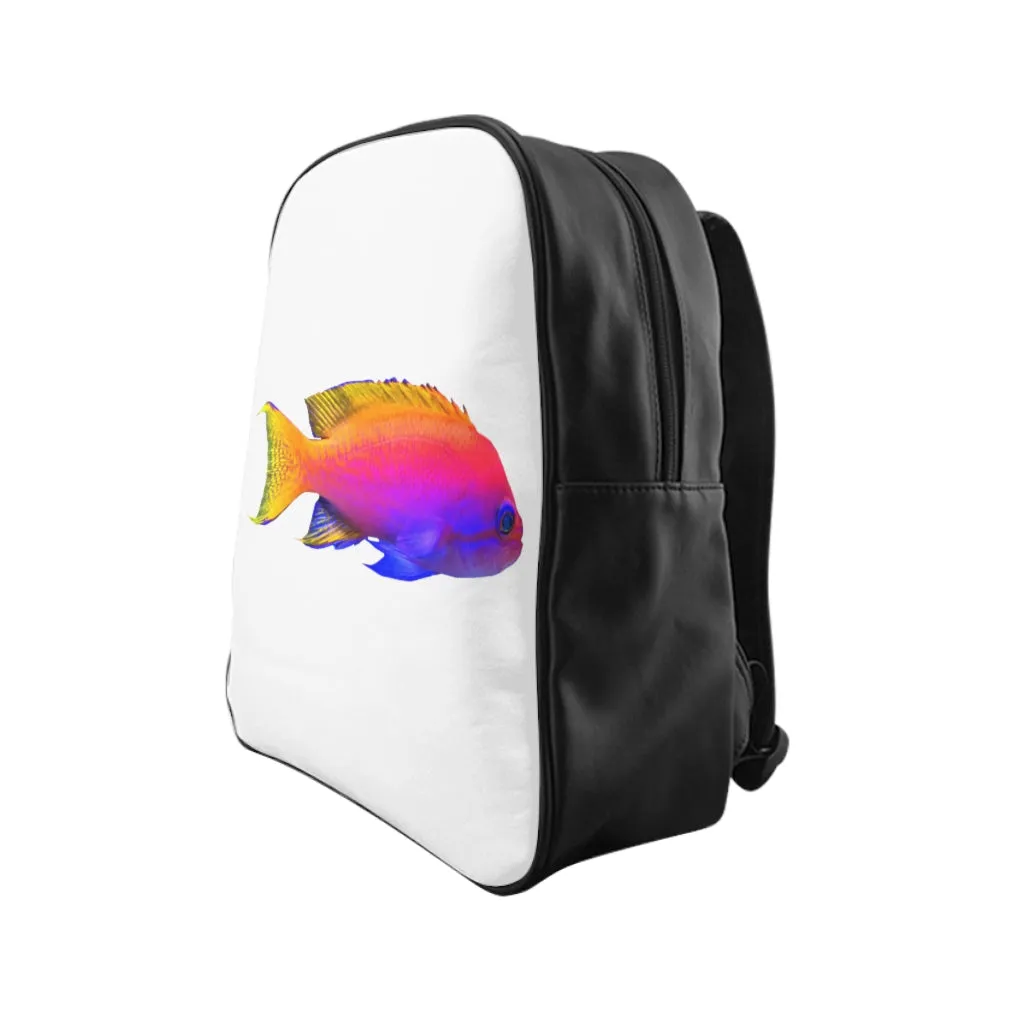 Colored Fish School Backpack