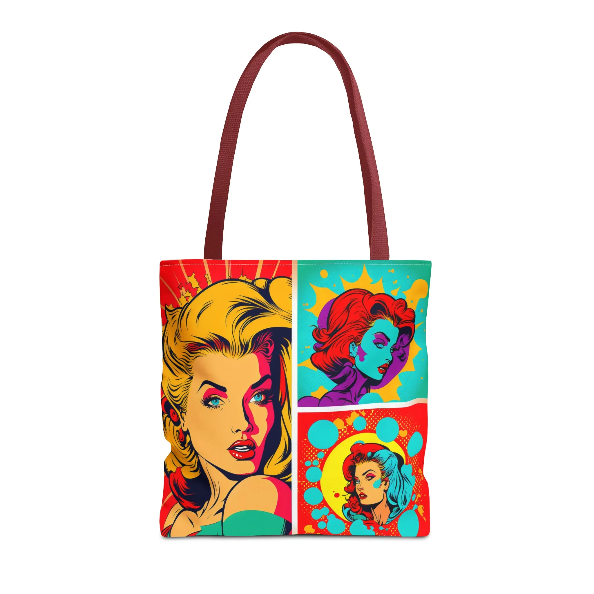 Comic girl Tote Bag