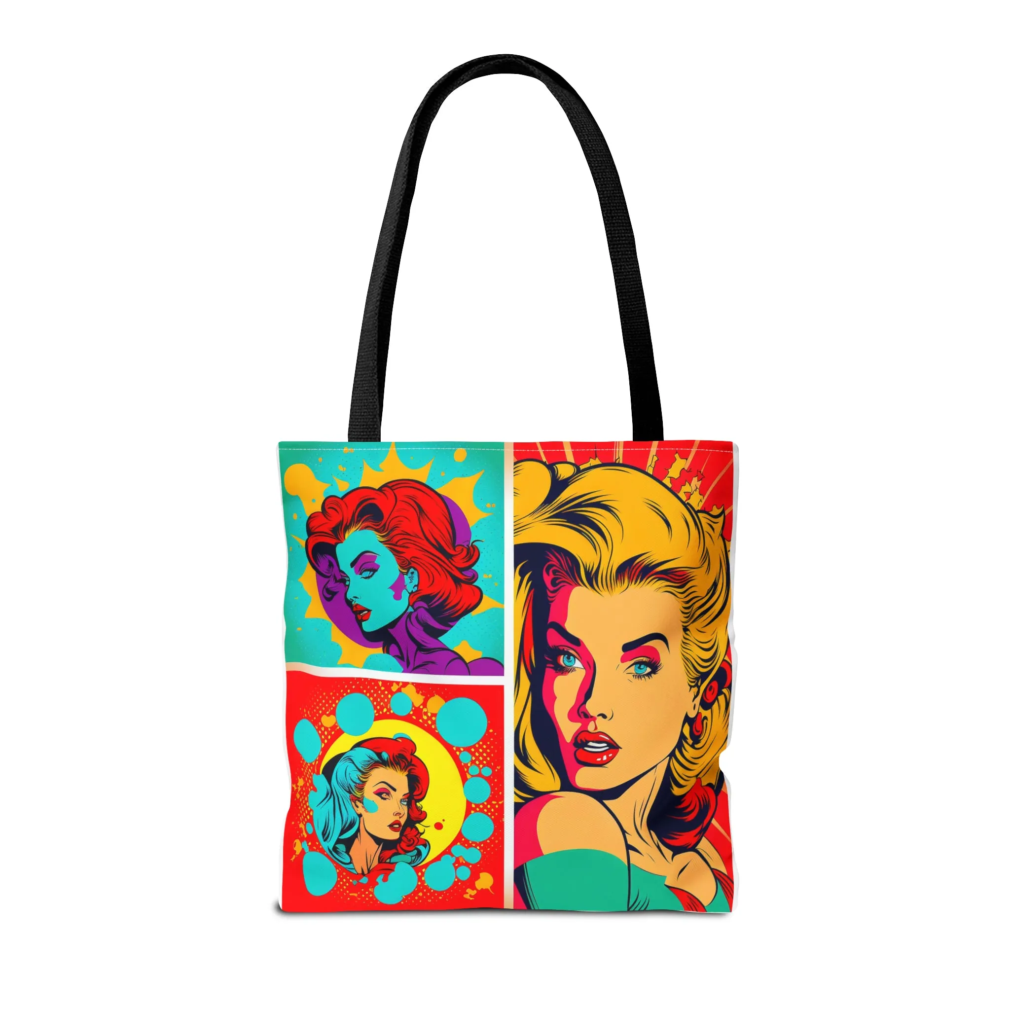 Comic girl Tote Bag