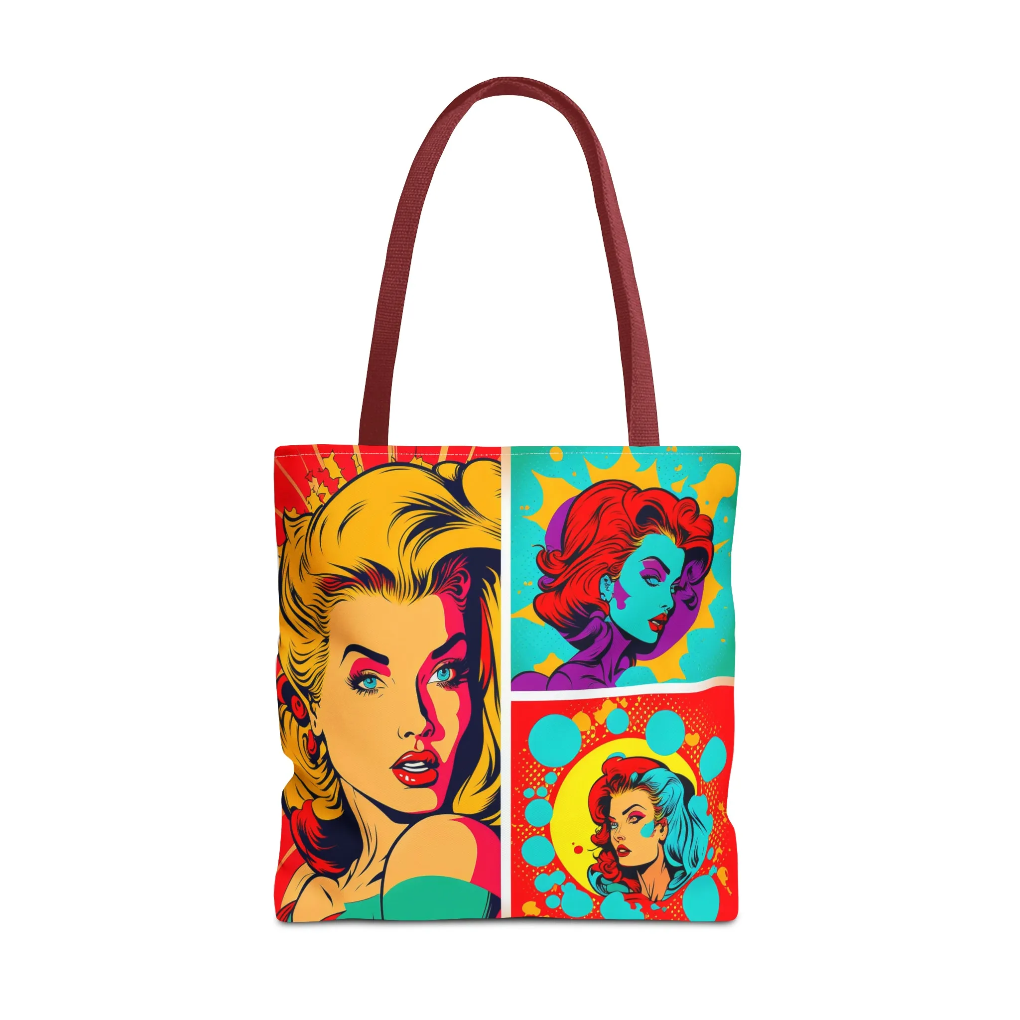 Comic girl Tote Bag