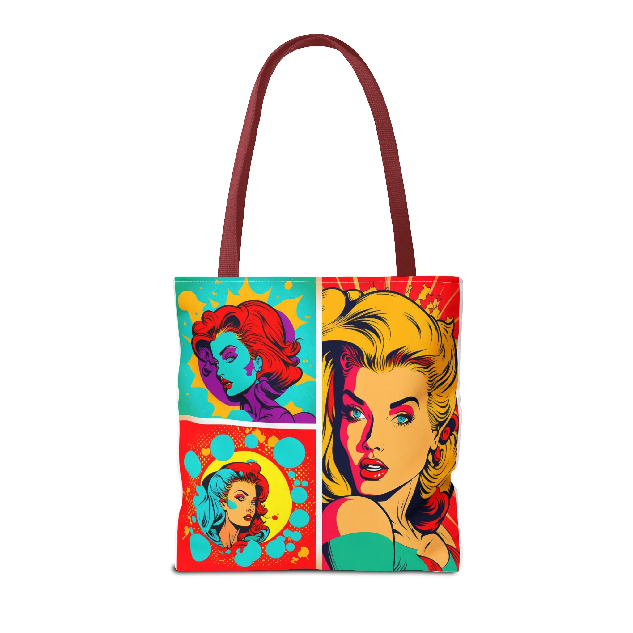 Comic girl Tote Bag