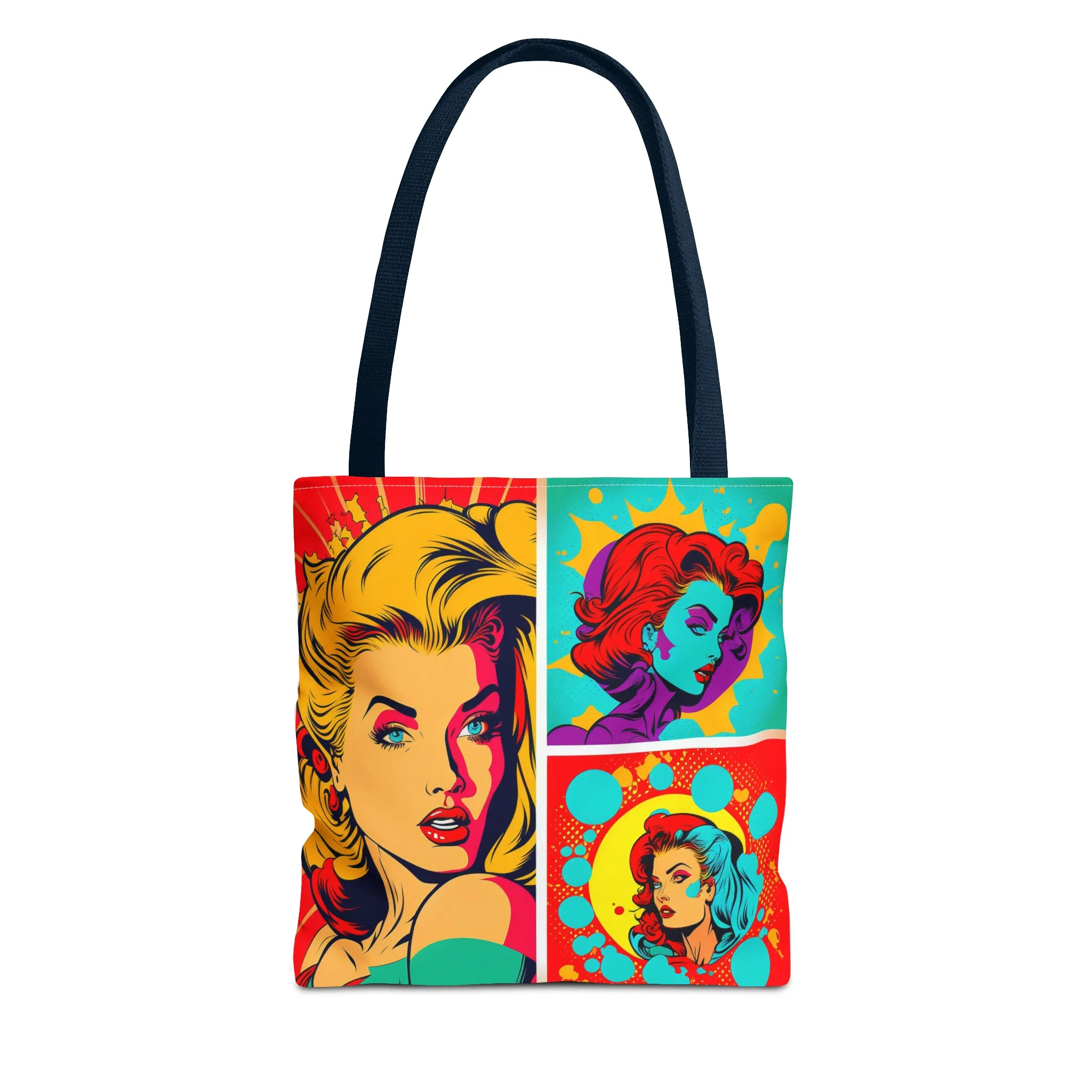 Comic girl Tote Bag