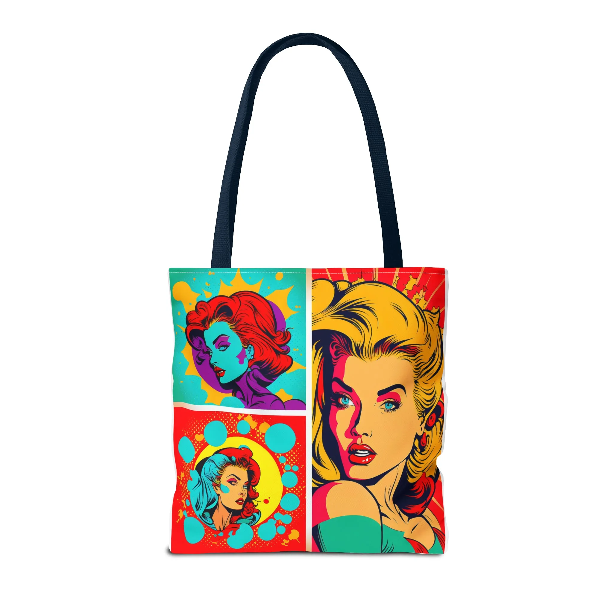 Comic girl Tote Bag