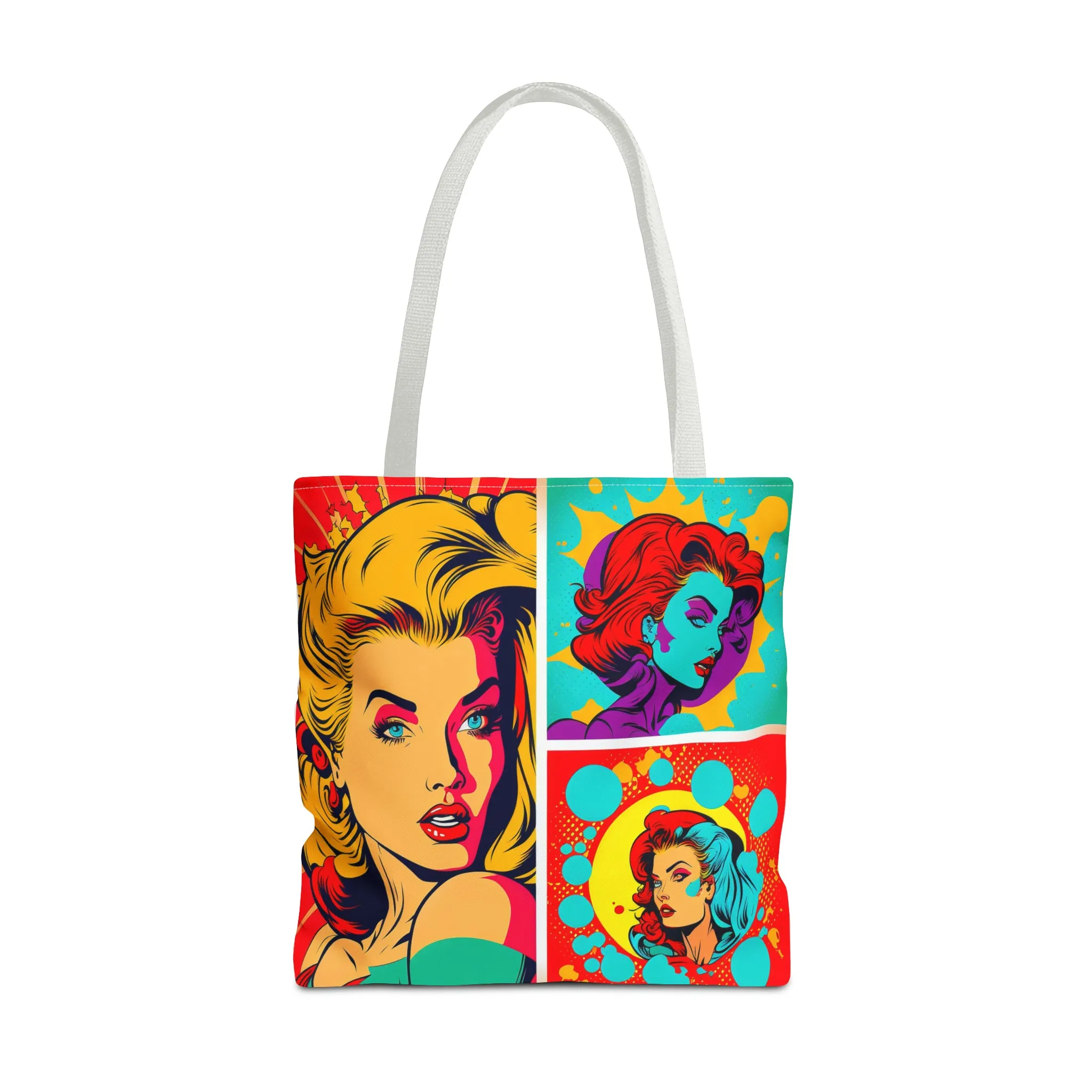 Comic girl Tote Bag