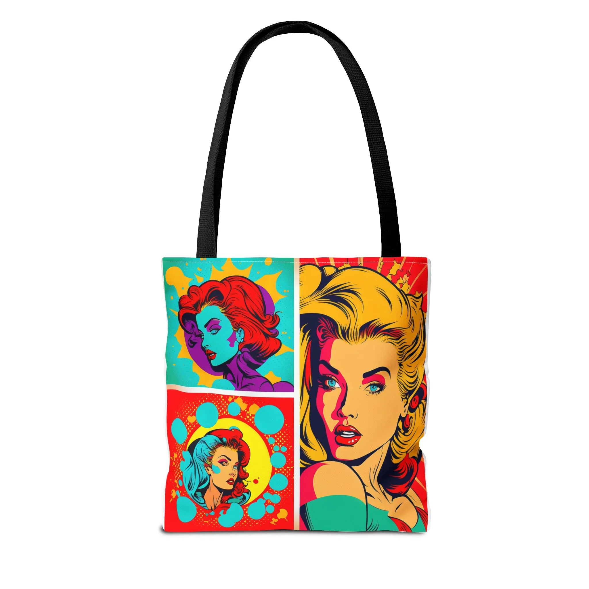 Comic girl Tote Bag