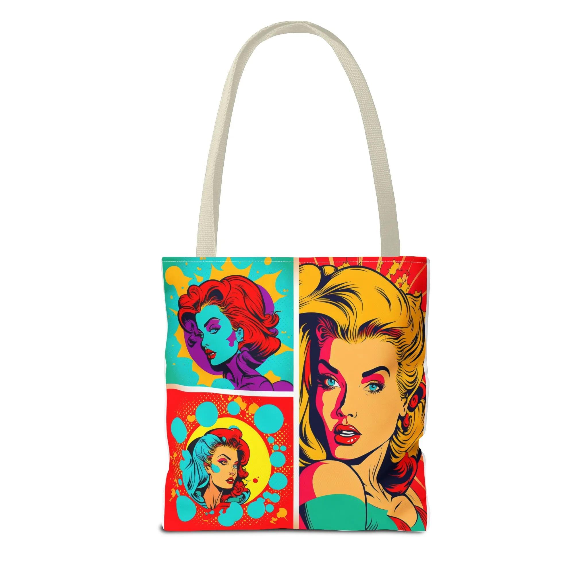 Comic girl Tote Bag