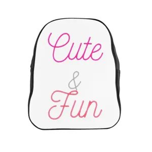 Cute and Fun School Backpack