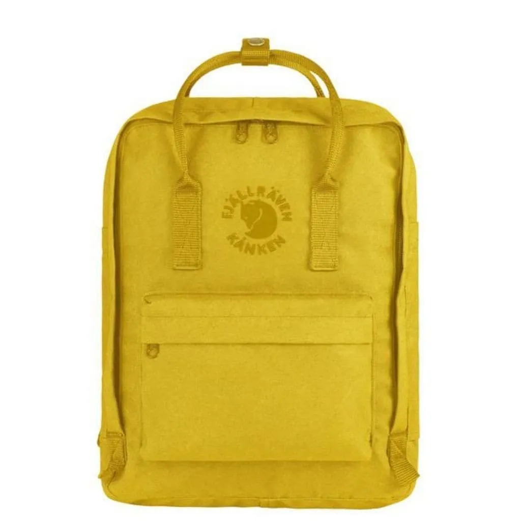 Fjallraven RE-KÅNKEN Backpack Sunflower Yellow