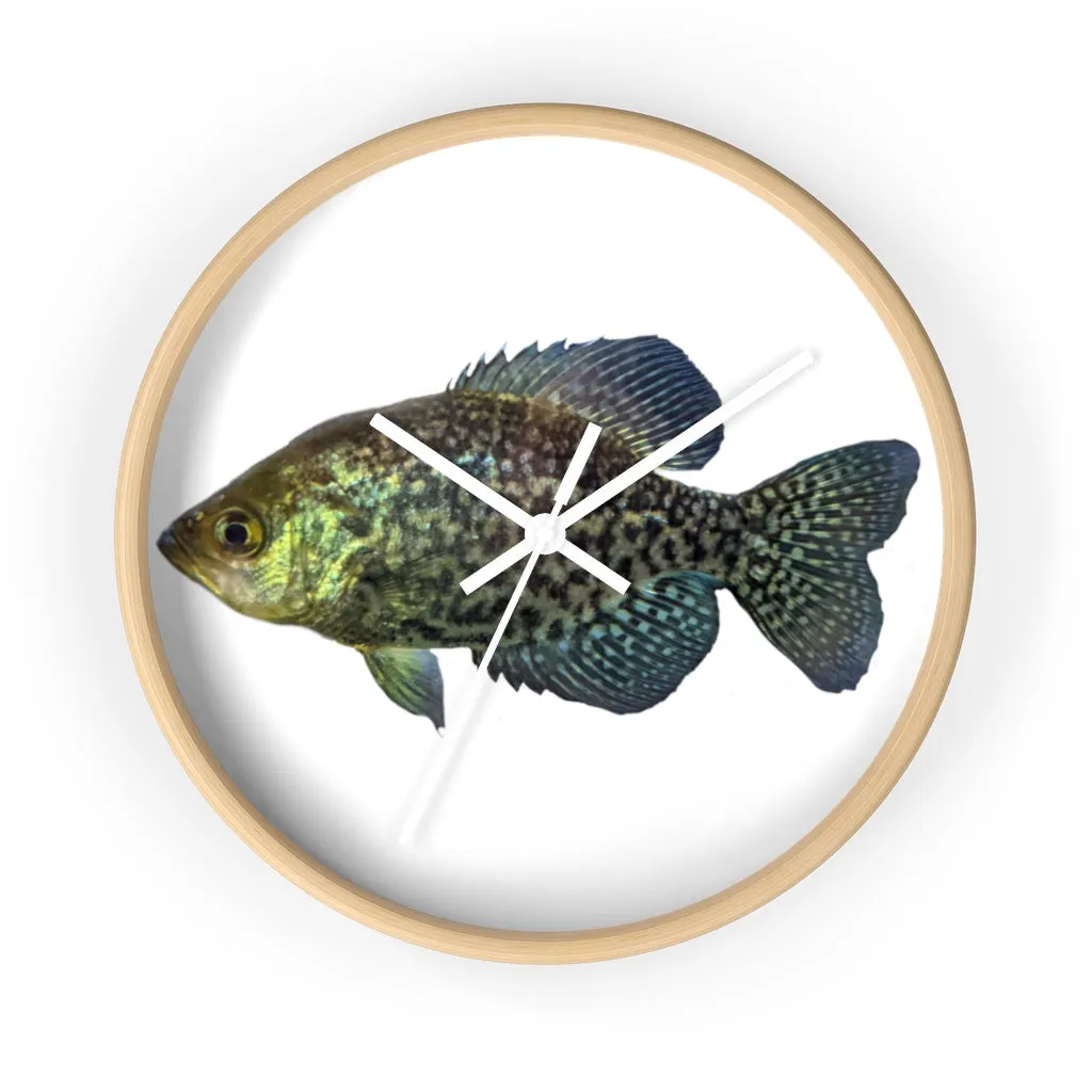 Golden Fish Wall clock