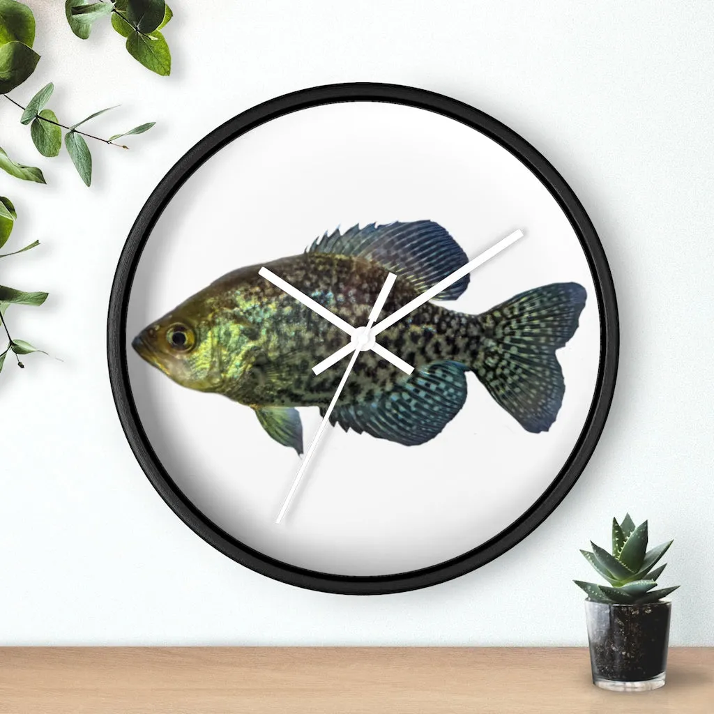 Golden Fish Wall clock