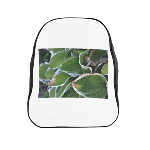 Green Leaves School Backpack