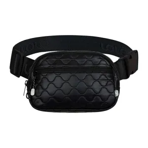 Jaime Quilted Belt Bag - Black