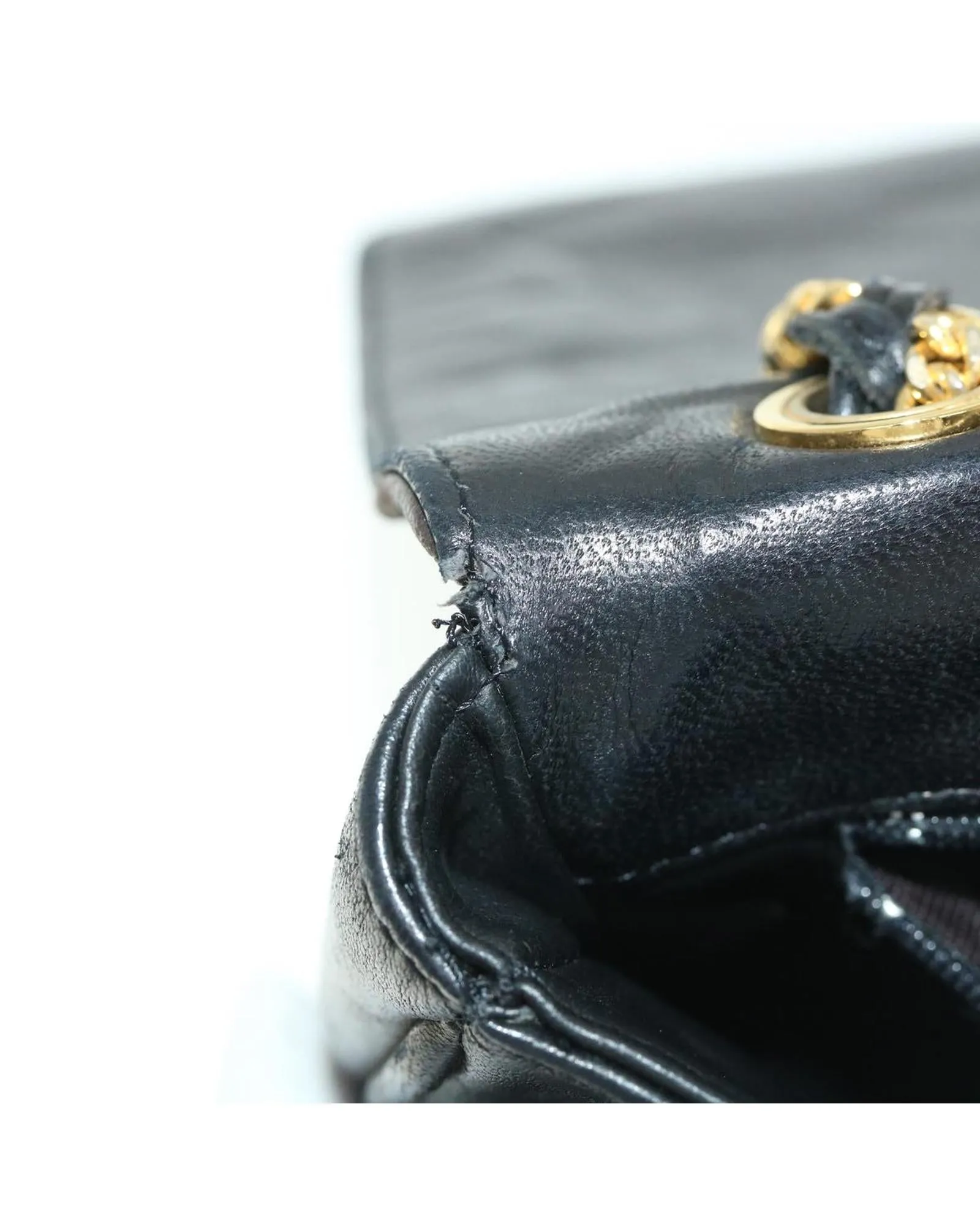 Leather Chain Shoulder Bag