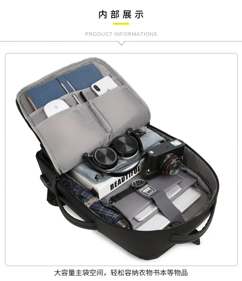 Male large-capacity functional travel bag