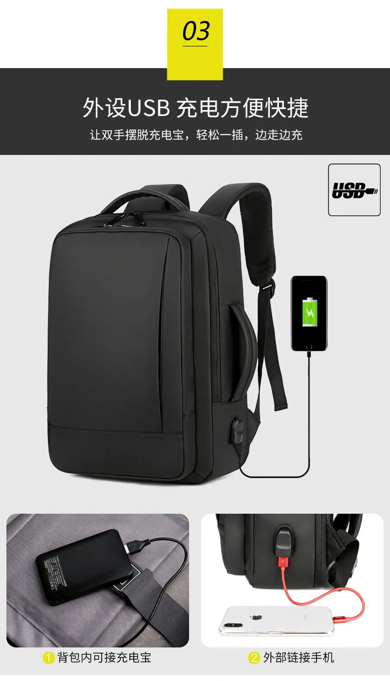 Male large-capacity functional travel bag