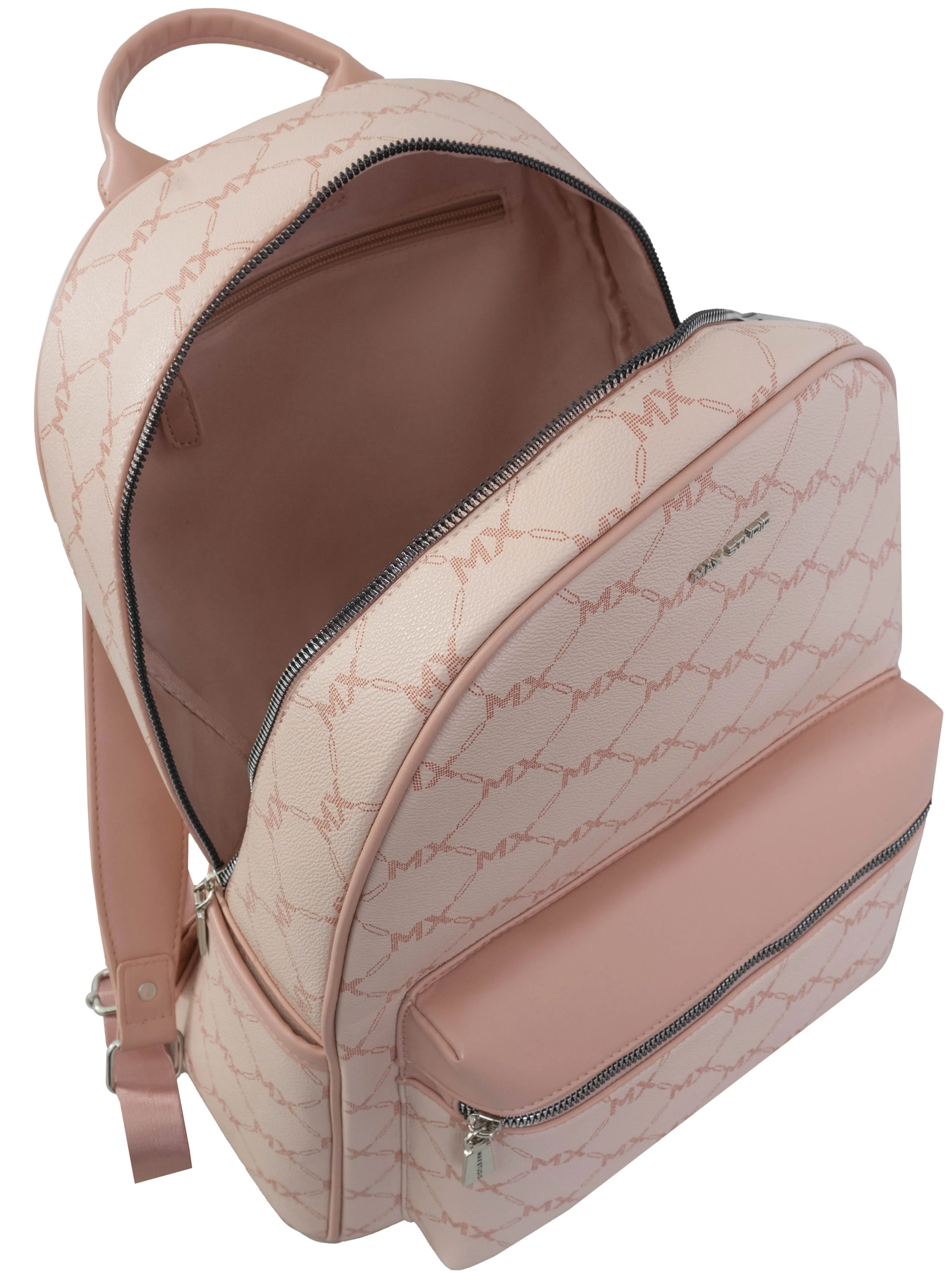 Max Studio Signature Backpack with Front Pocket