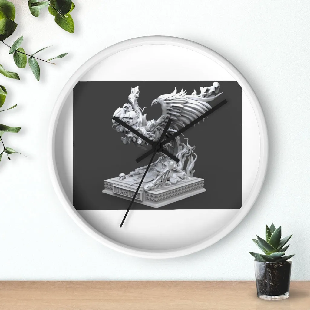 Merciless the Flaming SkyBird Wall clock