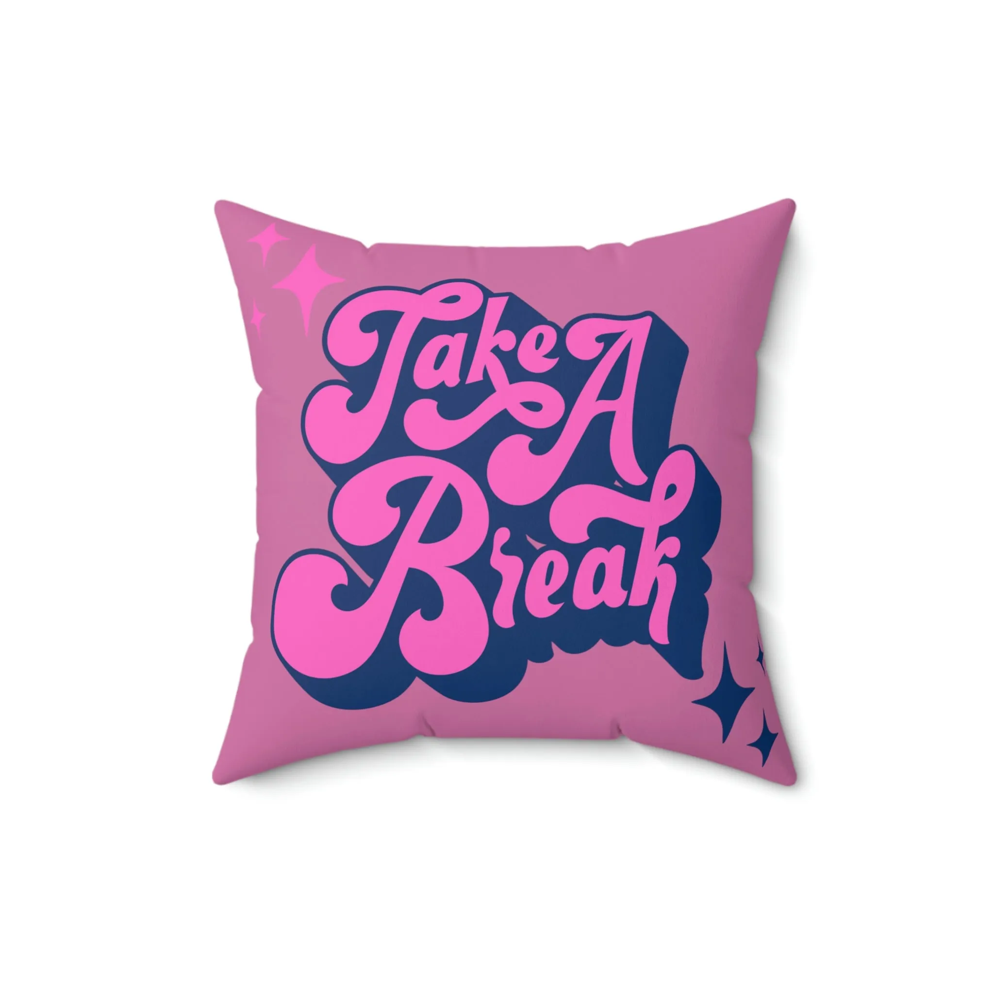 MyDreamMyTee Faux Suede Square Pillow