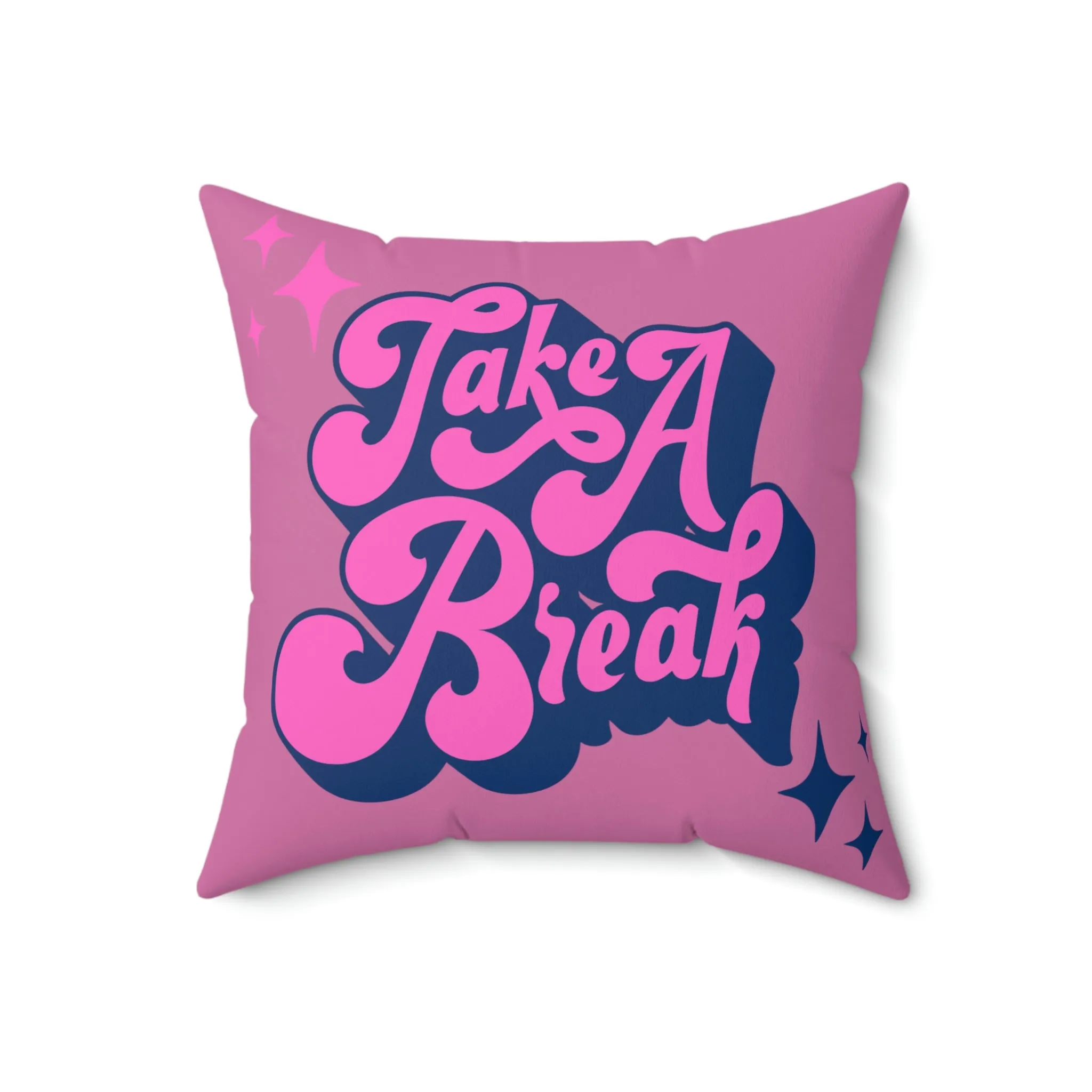 MyDreamMyTee Faux Suede Square Pillow