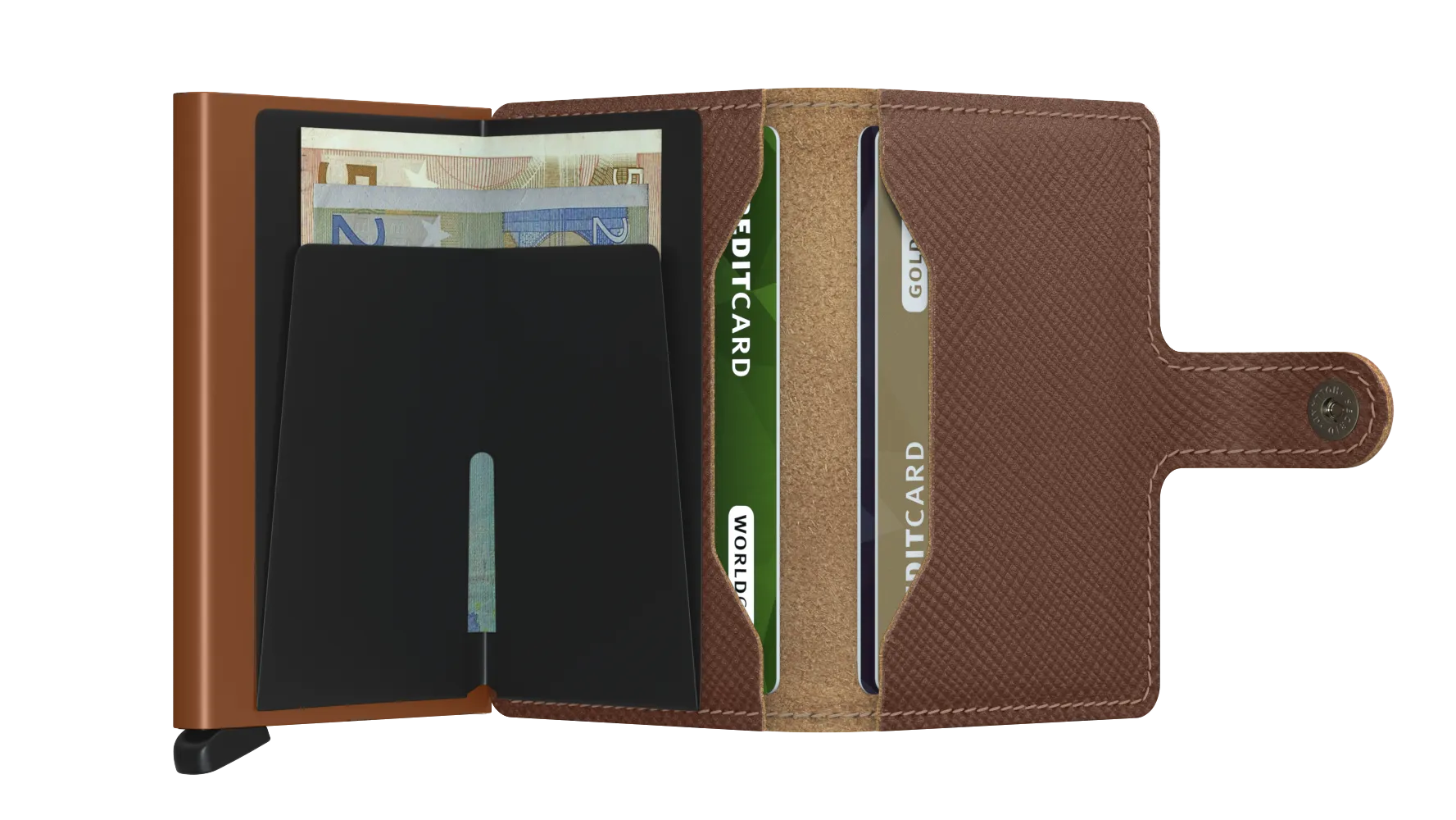 Saffiano Leather Miniwallet