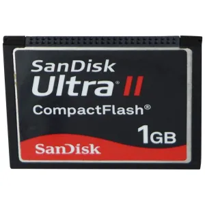 SanDisk Ultra II CompactFlash (1GB) Memory Card