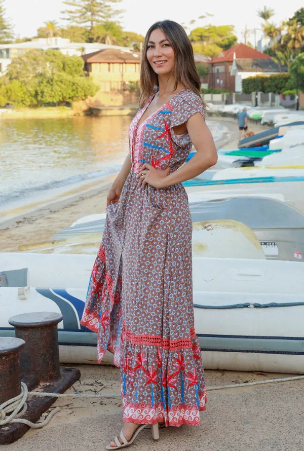 Tatum Maxi Dress - Pink