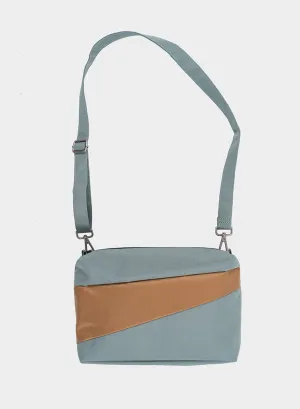 The New Bum Bag Grey & Camel Medium