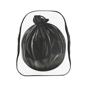 Trash Bag School Backpack