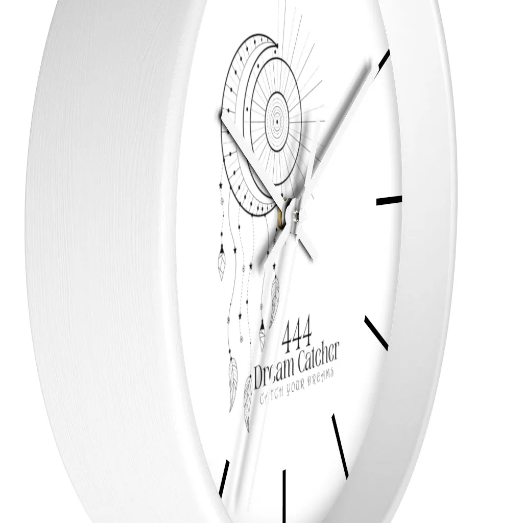 Yoga Spiritual Meditation Wall clock - Protection 444 Angel Number