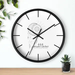 Yoga Spiritual Meditation Wall clock - Protection 444 Angel Number