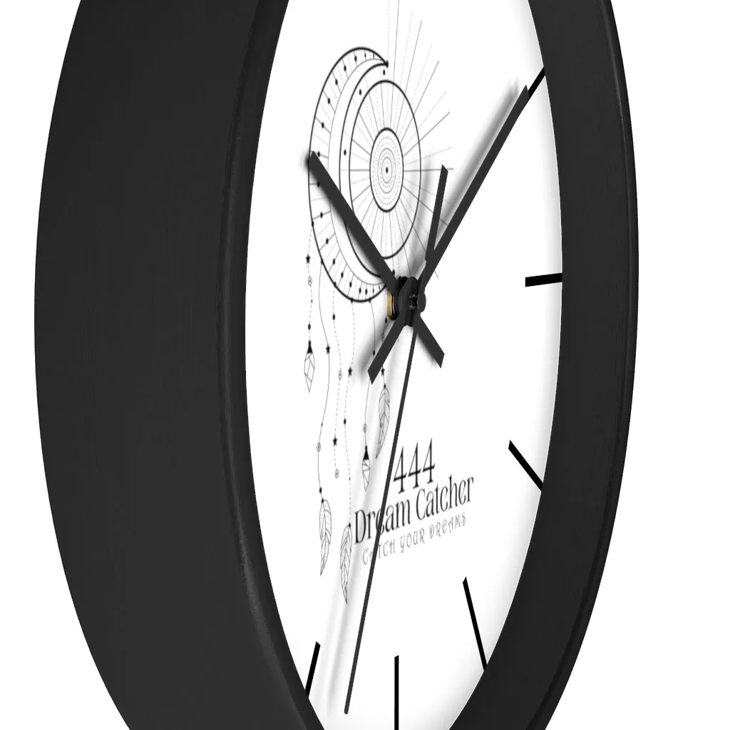 Yoga Spiritual Meditation Wall clock - Protection 444 Angel Number