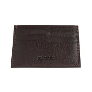 ZIPPO WALLET CARDHOLDER BROWN 19/20 8CC